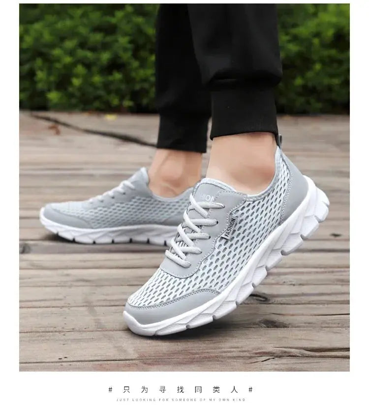 YRZL Men's Tennis Lightweight Breathable Mesh Athletic Shoes Outdoor Jogging Running Walking High Quality Sport Sneakers for Men Suncollections