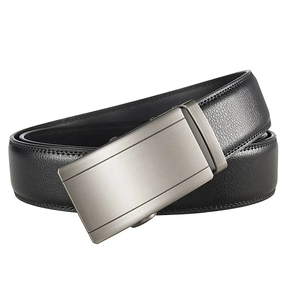 Famous Brand Belt Male Designer Automatic Buckle Genuine Leather - Suncollections