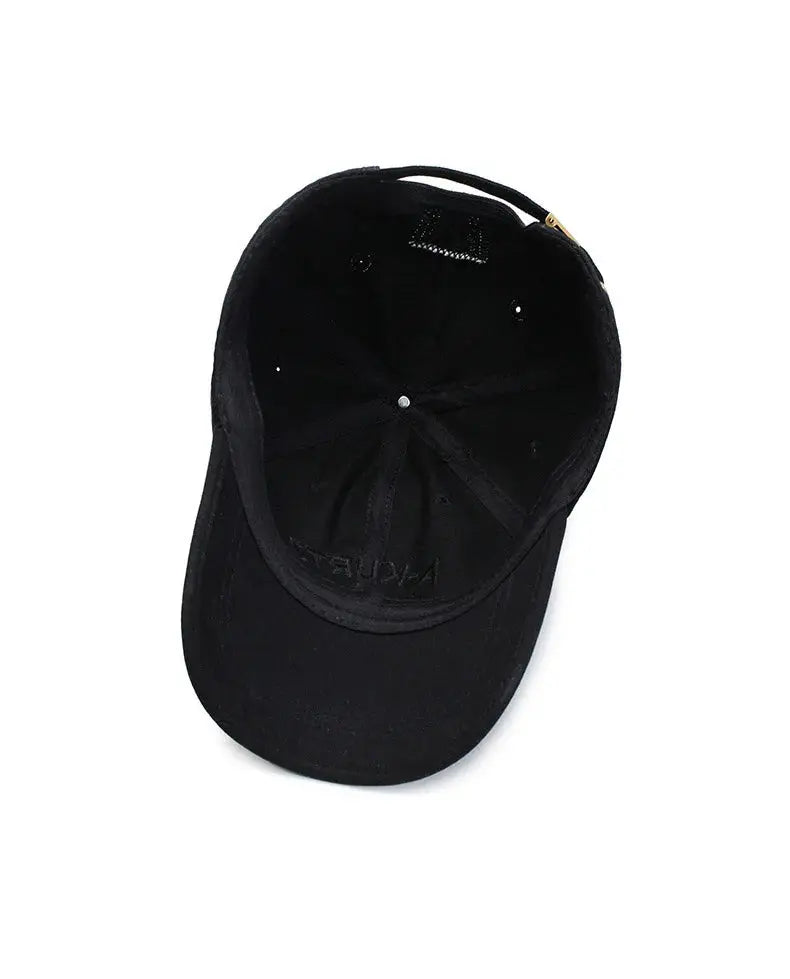 Spring New Baseball Cap Men's Korean Version Trendy Cap Outdoor Embroidery Sunhat Women's Sunscreen Cap Red Label Small A - Suncollections