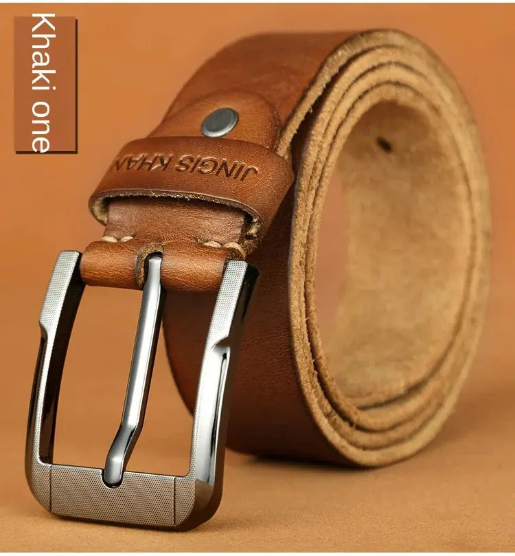Belt men's genuine leather, genuine cowhide - Suncollections