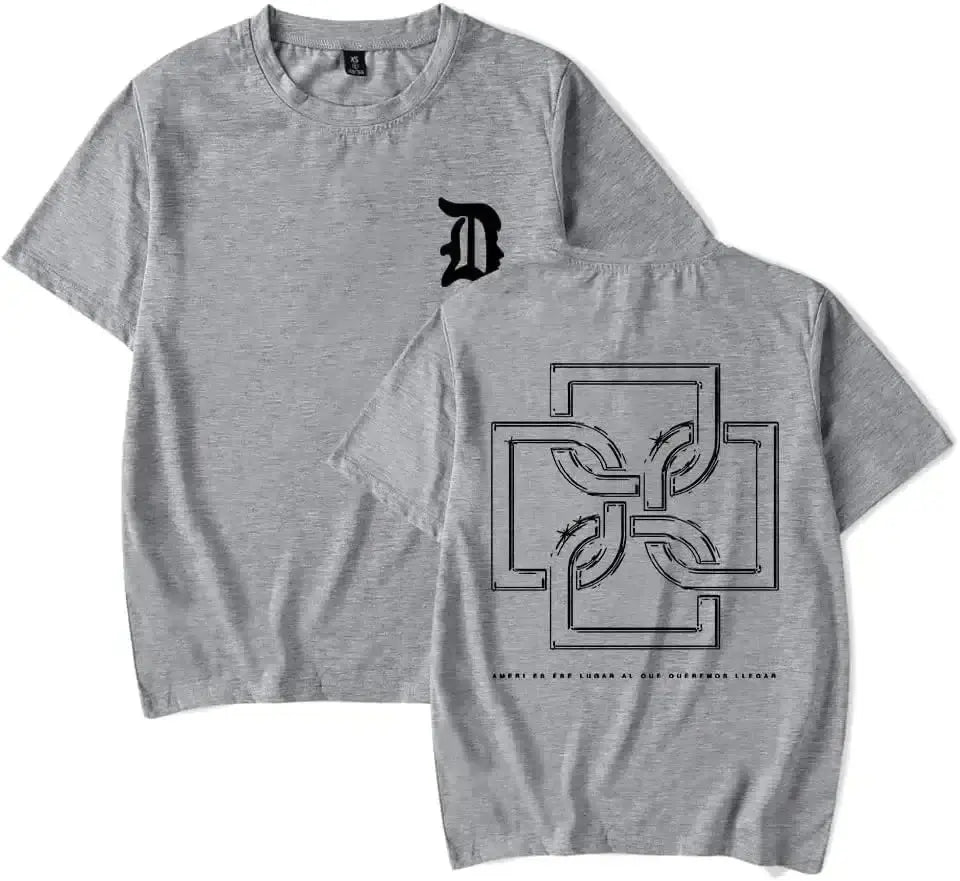 Summer Santa T-Shirt Duki Merch T Shirt Short Sleev Casual Print Men Pure Cotton Short Sleeve High-quality Men's Clothing 71811 - Suncollections