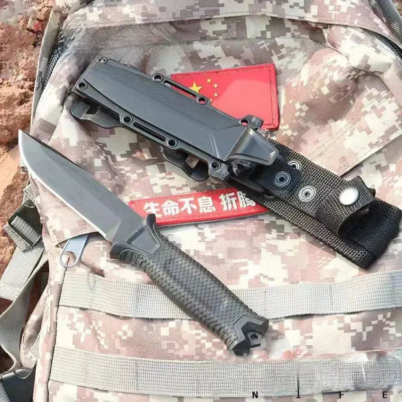 New Stainless steel knife sharp fixed blade blade for outdoor camping survival - Suncollections