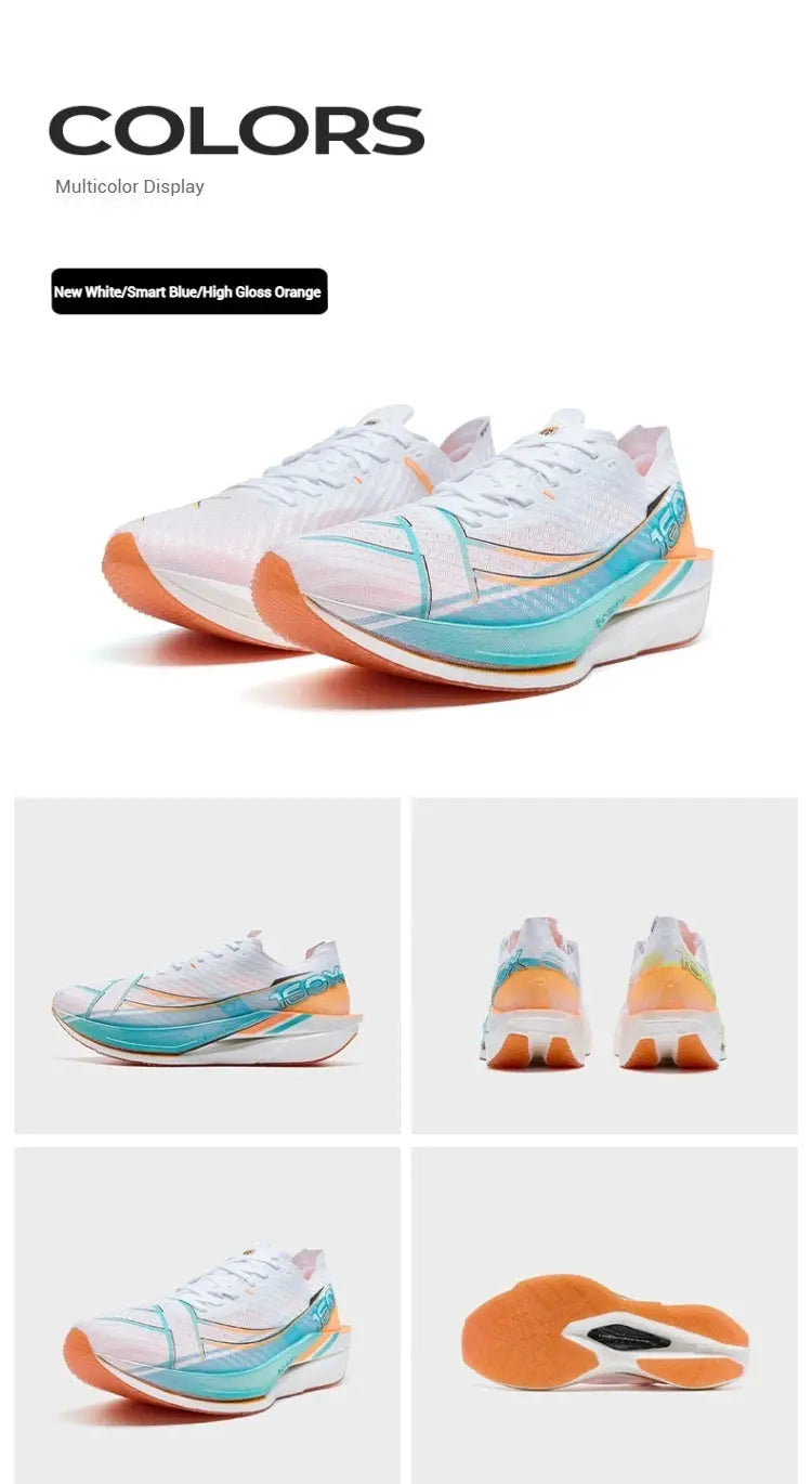 Xtep 160X 6.0 Running Shoes Professional Marathon PB Carbon Plate For Men 2024 Cushioning Shock Absorption Sneakers 976319110057 Suncollections