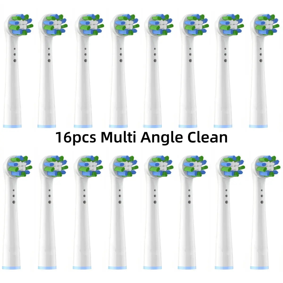 16/20PCS Brush Head nozzles for Oral B Electric Toothbrush Replacement Head Refill Sensitive Floss Cross Action for Oralb - Suncollections