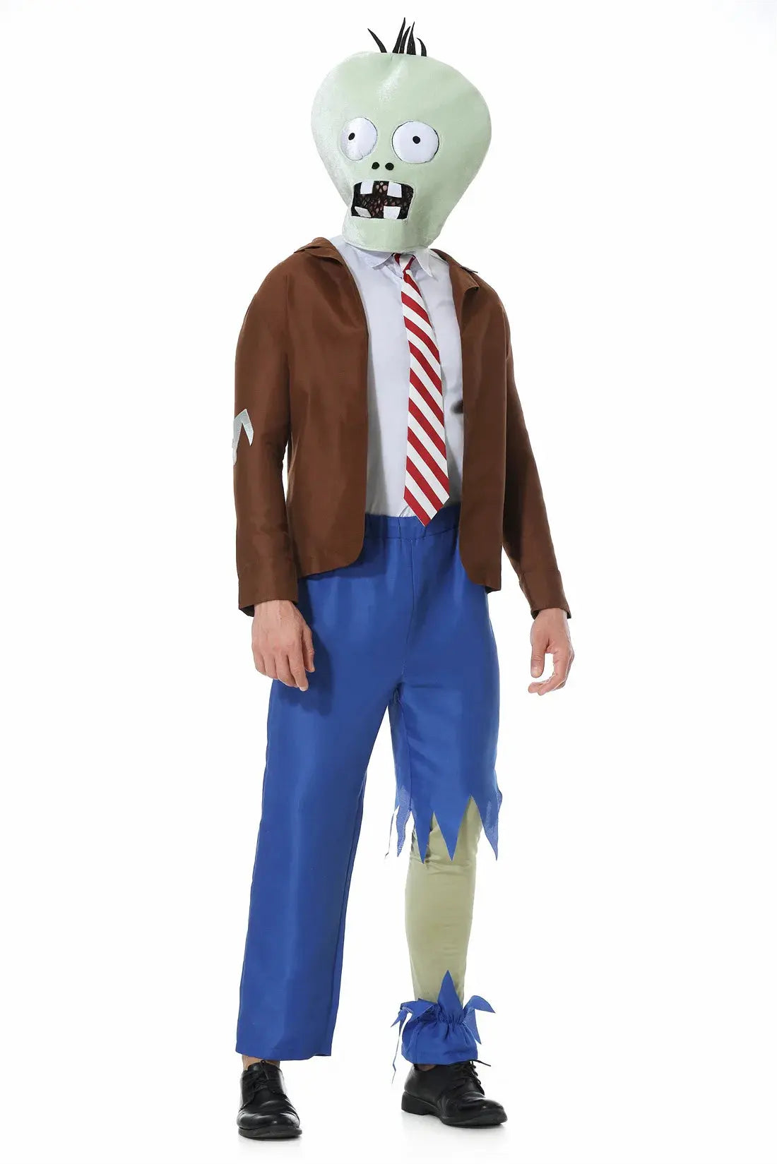 Halloween Kids Adult Funny Cosplay Game Zombies Novelty Jumpsuit Mask Outfit Clothes Festival Carnival Dress Up Party Stage Show Suncollections