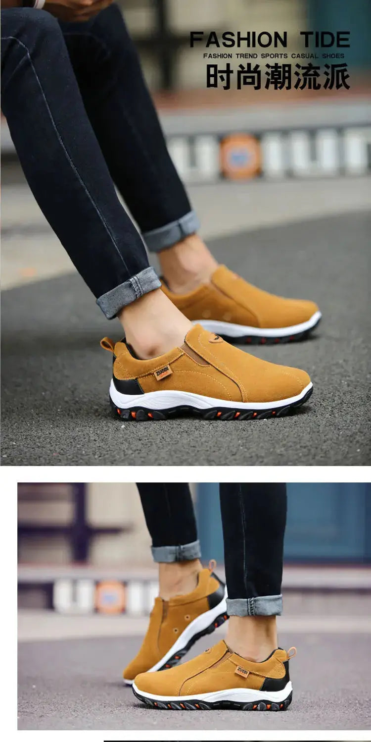 Men's Fashionable Casual Sports Shoes, Outdoor Walking and Hiking Shoes, Loafers, Comfortable Shoes, Lightweight, Plus Size38-50 Suncollections