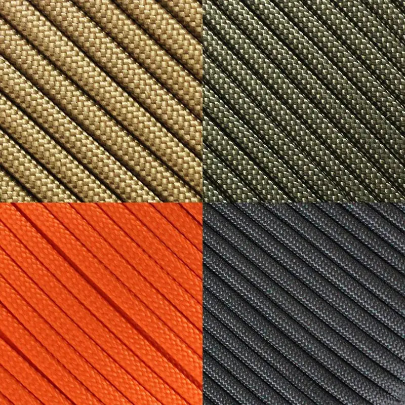 550 Paracord 7 Strand 4mm Military Tactical Parachute Cord Camping Accessories Outdoor Survival DIY Bracelet Rope - Suncollections