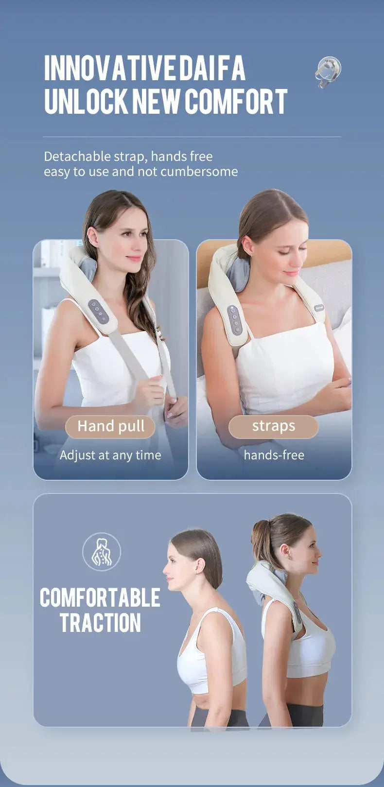 Foreverlily 26W Neck And Shoulder Massager - Suncollections