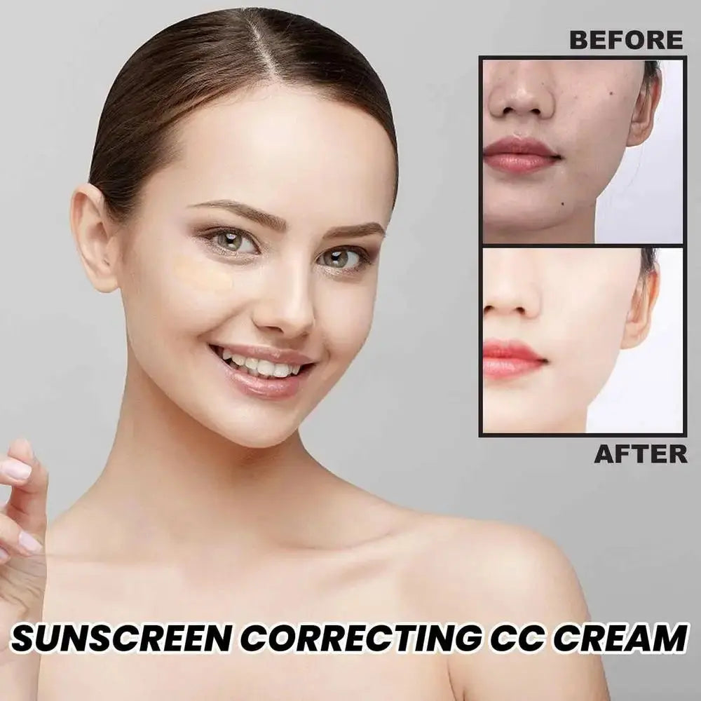 Summer Facial Isolation Sun Protection Sunscreen Cream Oil Control Block Lotion Sunscreen Blue-Light Healthy Skin Care SPF 50+ - Suncollections