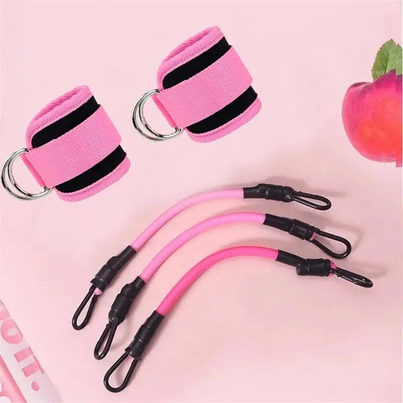 Resistance Band Set Workout Exercise Equipments Ankle Straps - Suncollections