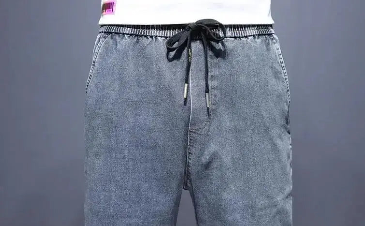 Gray Male Denim Shorts Graphic Straight Buttons Men's Short Jeans Pants Cowboy Retro Y2k Streetwear Wide Rude Summer New In Cut Suncollections