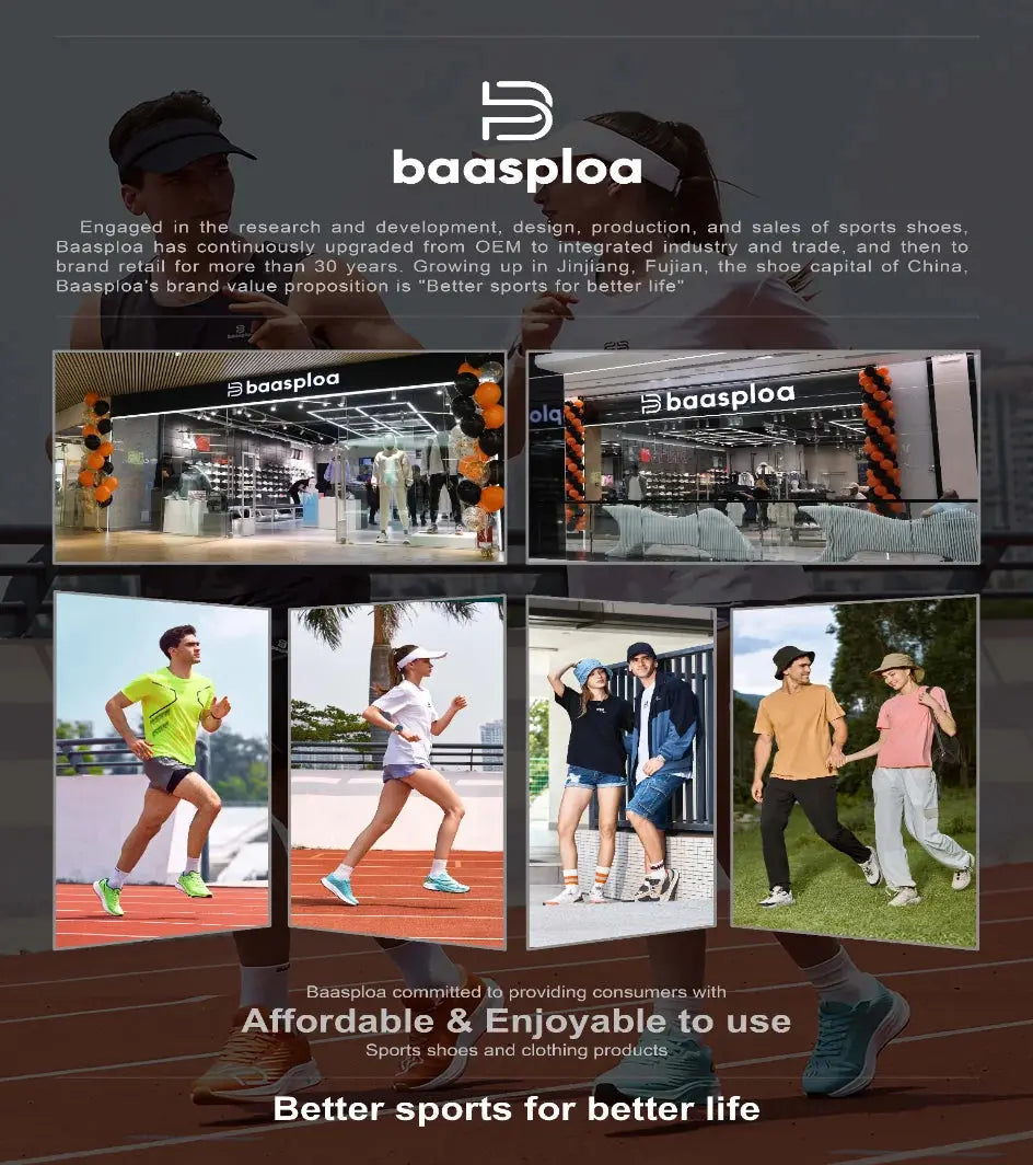 Baasploa 2022 New Male Sneakers Shoes Breathable Mesh Men Running Shoes Outdoor Grass  Walking Gym Shoes For Men Plus size 41-50 Suncollections