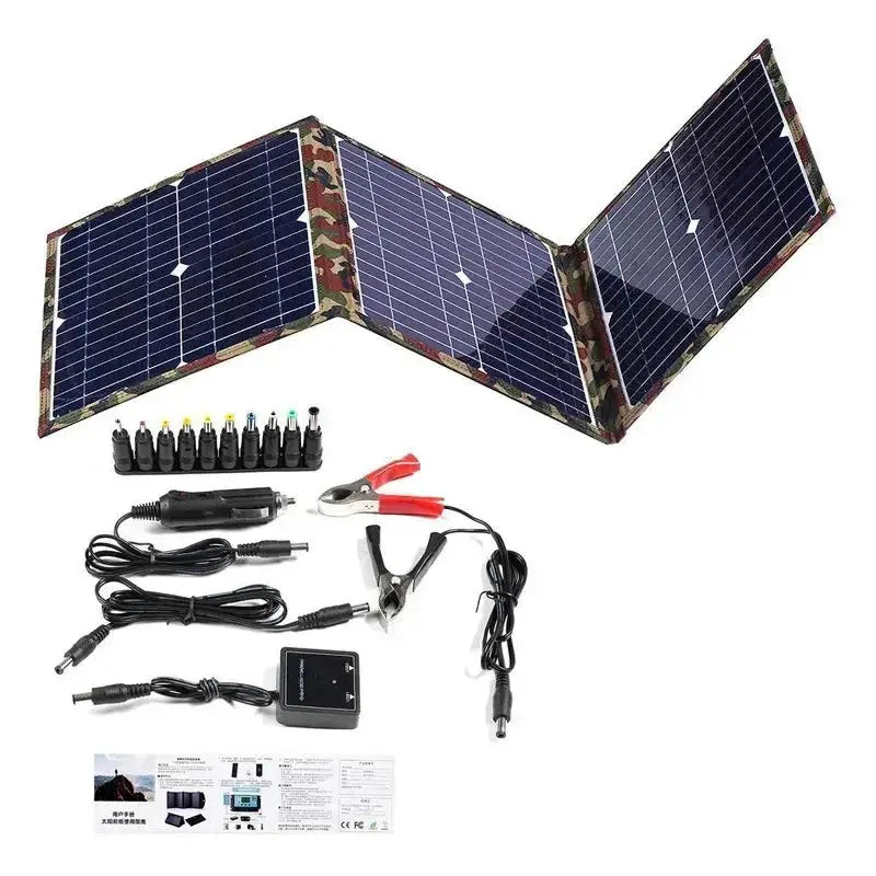 100- 800W Foldable Solar Panel Kit Complete Solar Power Station MPPT Portable Generator Charger 18V for Car Boat Caravan Camping - Suncollections