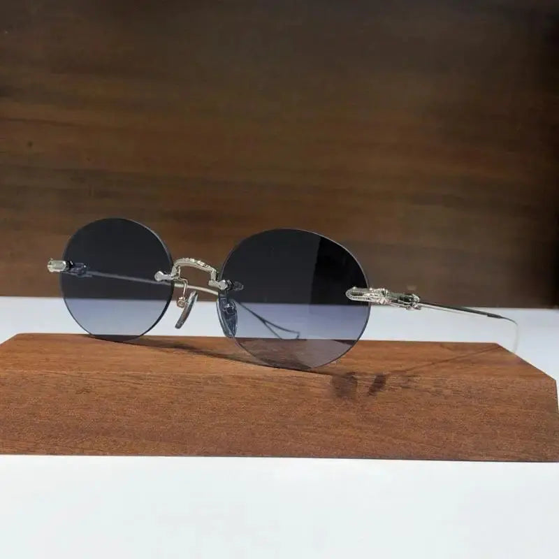 Popular Oval Cat Eye Women Sunglasses Luxury Brand Design Simple And Fashion Outdoor Play Party Sunscreen Men Sun Glasses - Suncollections