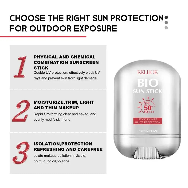 15g SPF 50+ Sun Cream Moisturize Whitening Anti Aging Face Sunscreen Refreshing Oil Control Cream Isolate Ultraviolet Face Care - Suncollections