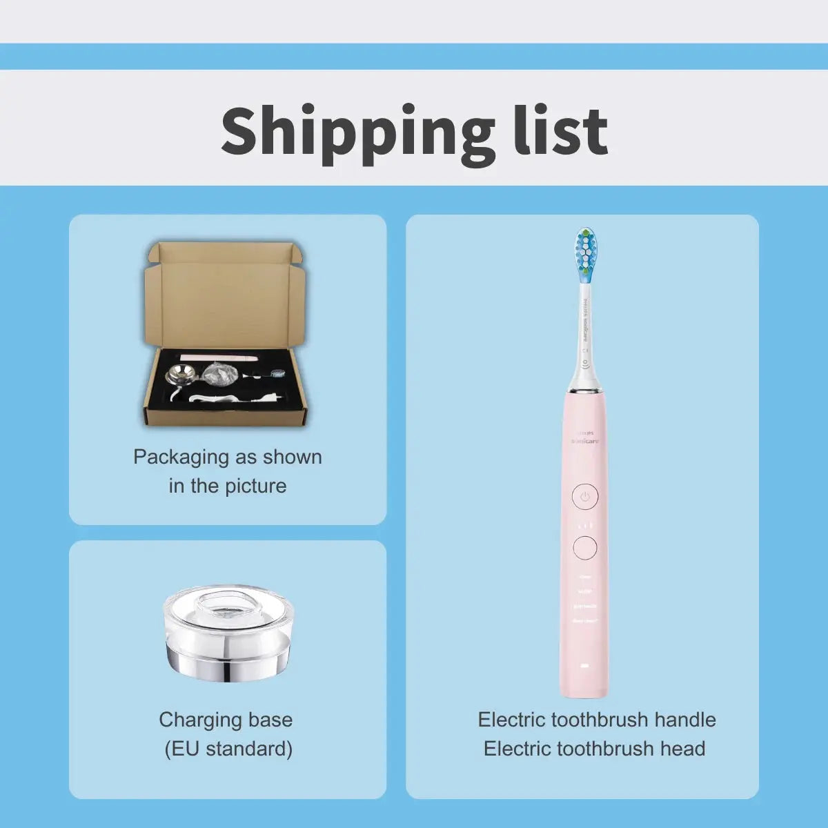 Philips Electric toothbrush Sonicare DiamondClean 9000 HX9912 - Suncollections