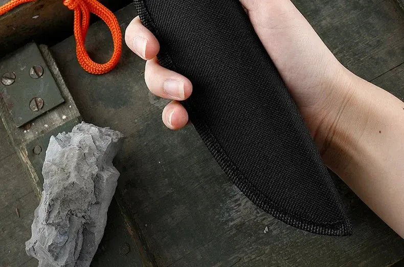 Outdoor Camping Tactical Straight Knife, Portable Outdoor Tool Knife - Suncollections