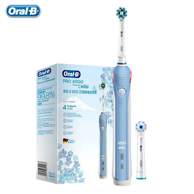 Oral B Electric Toothbrush Pro 4000 3D - Suncollections