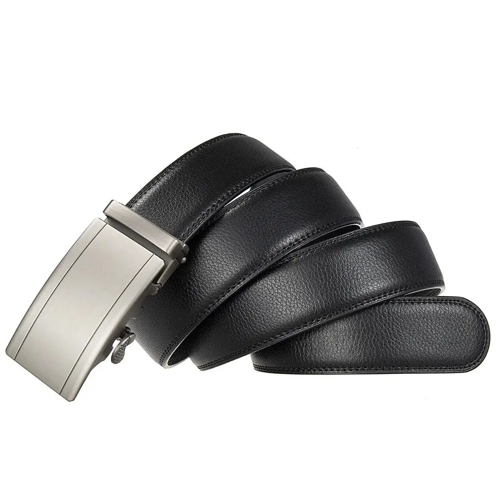 Famous Brand Belt Male Designer Automatic Buckle Genuine Leather - Suncollections