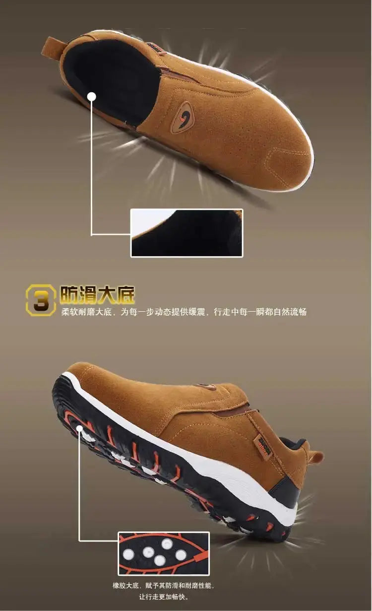 Men's Fashionable Casual Sports Shoes, Outdoor Walking and Hiking Shoes, Loafers, Comfortable Shoes, Lightweight, Plus Size38-50 Suncollections