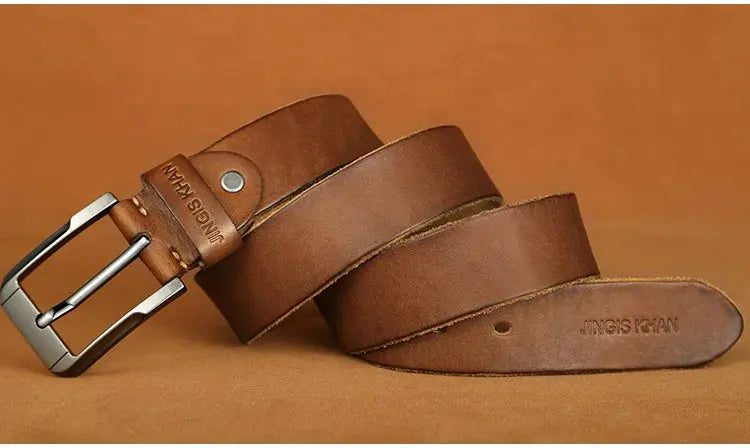 Belt men's genuine leather, genuine cowhide - Suncollections