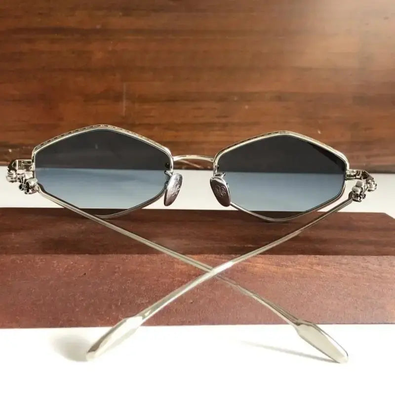 New Fashion Men Women Sunglasses CH8286 High Quality Titanium Punk Steam SUNGLASSES Outdoor Driving Party UV400 Sunscreen Glasse - Suncollections