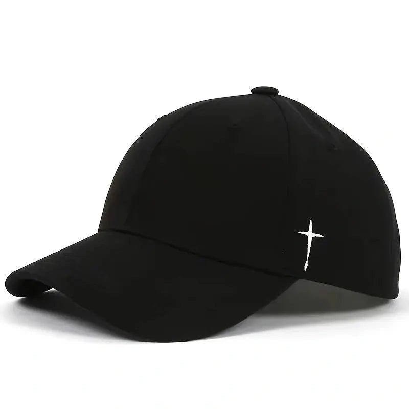 Unisex Simple Black Baseball Cap Solid Color Golf Hat Cotton Snapback Caps Casquette Hats Casual Hip Hop Dad Hats For Men Women - Suncollections