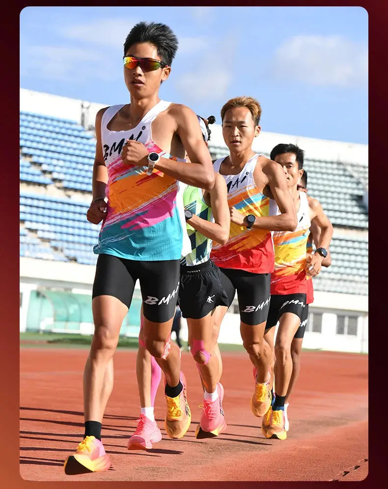 BMAI 42KM Marathon Women's Sneakers Cushioning Running Shoes for Women Breathable Black Sports Shoes Luxury Designer Trainers Suncollections