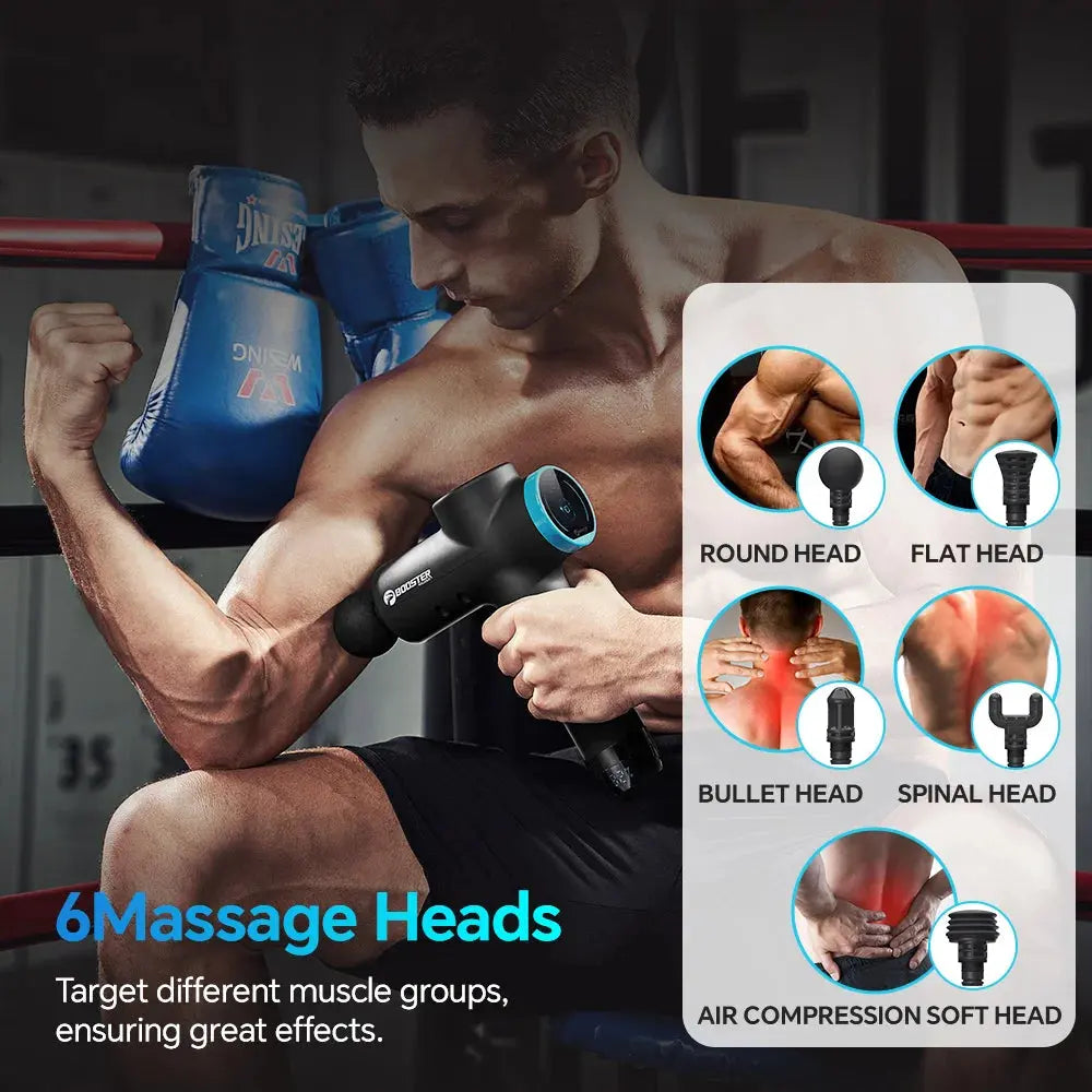 BOOSTER M2-12V LCD Display Massage Gun Professional - Suncollections