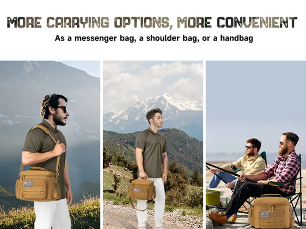 Tactical Lunch Bag for Men Outdoor Heavy Duty - Suncollections