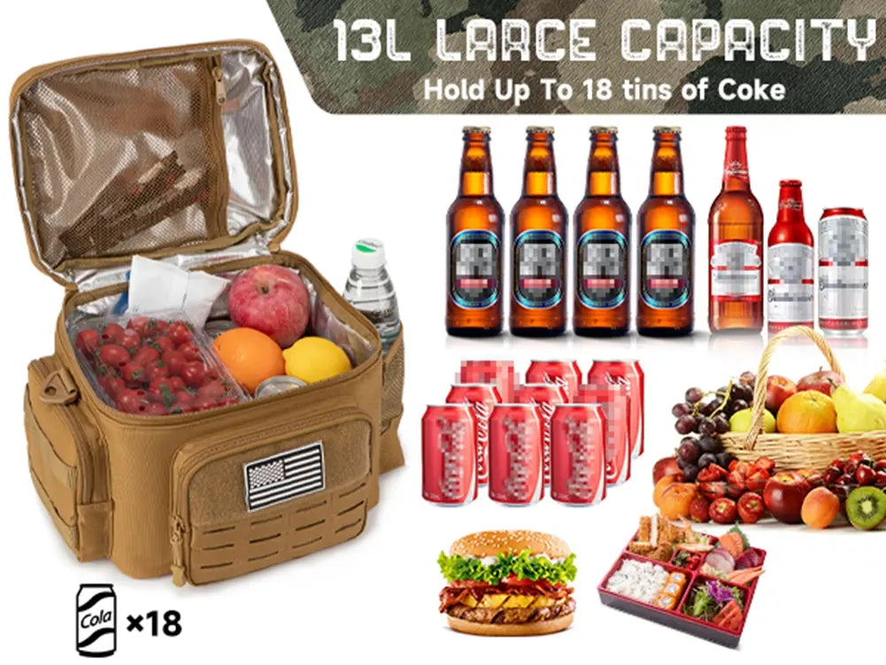 Tactical Lunch Bag for Men Outdoor Heavy Duty - Suncollections