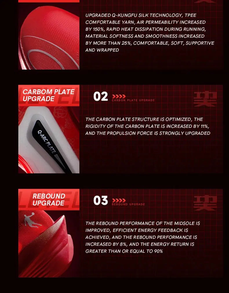 QIAODAN Feiying PB5.0 Professional Marathon Racing Running Shoes Men's 2025 Full-length Carbon Plate Sports Shoes QDB023252299 Suncollections