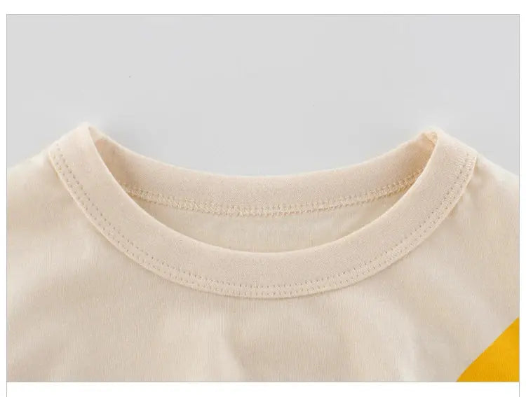 2-8T Toddler Kid Baby Boys Girls Clothes Summer Cotton T Shirt Short Sleeve Graffiti Print tshirt Children Top Infant Outfit - Suncollections