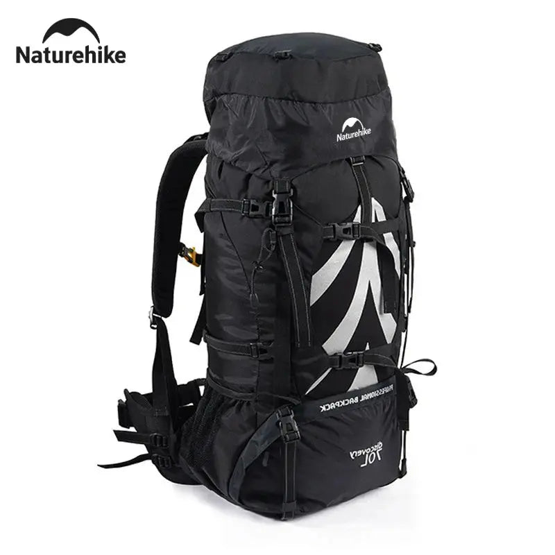 Naturehike 70L Camping Backpack Ergonomic Large Capacity Hiking Bags For Man With Rain Cover Outdoor Travel Trekking Backpacks - Suncollections
