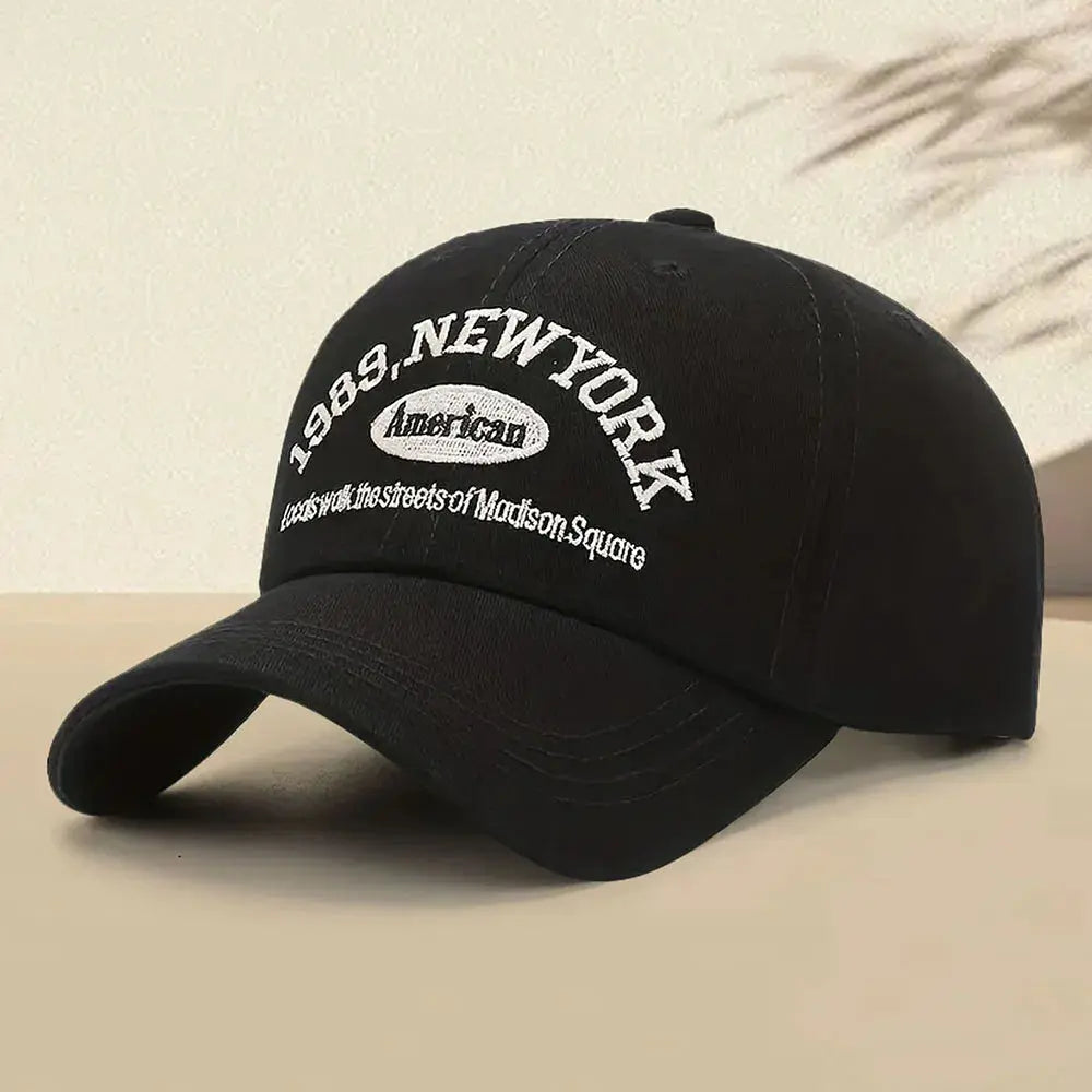 One Retro Embroidered Adjustable Baseball Cap - Suncollections