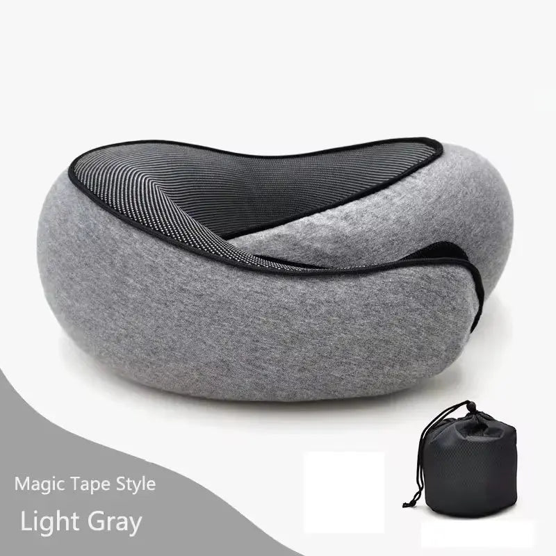 Memory Foam Neck Pillow, Support on travelling - Suncollections