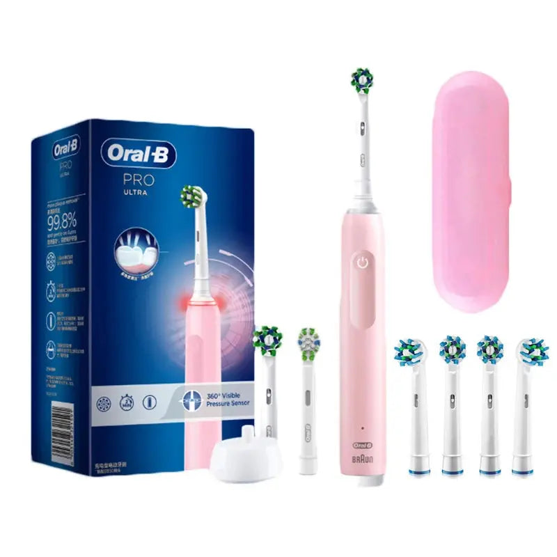 Oral B Pro4 Ultra Smart Sensor Electric Toothbrush 3D - Suncollections