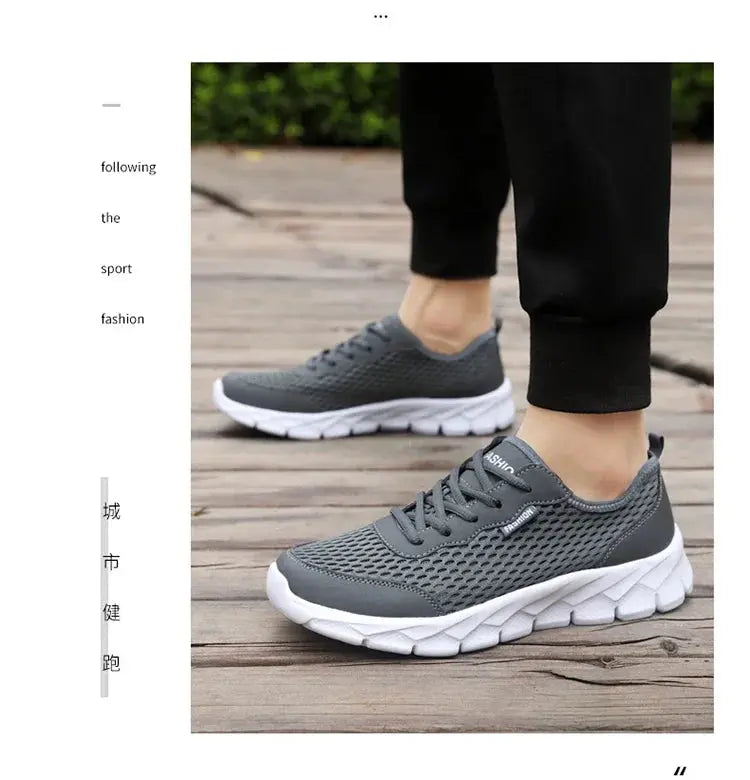 YRZL Men's Tennis Lightweight Breathable Mesh Athletic Shoes Outdoor Jogging Running Walking High Quality Sport Sneakers for Men Suncollections
