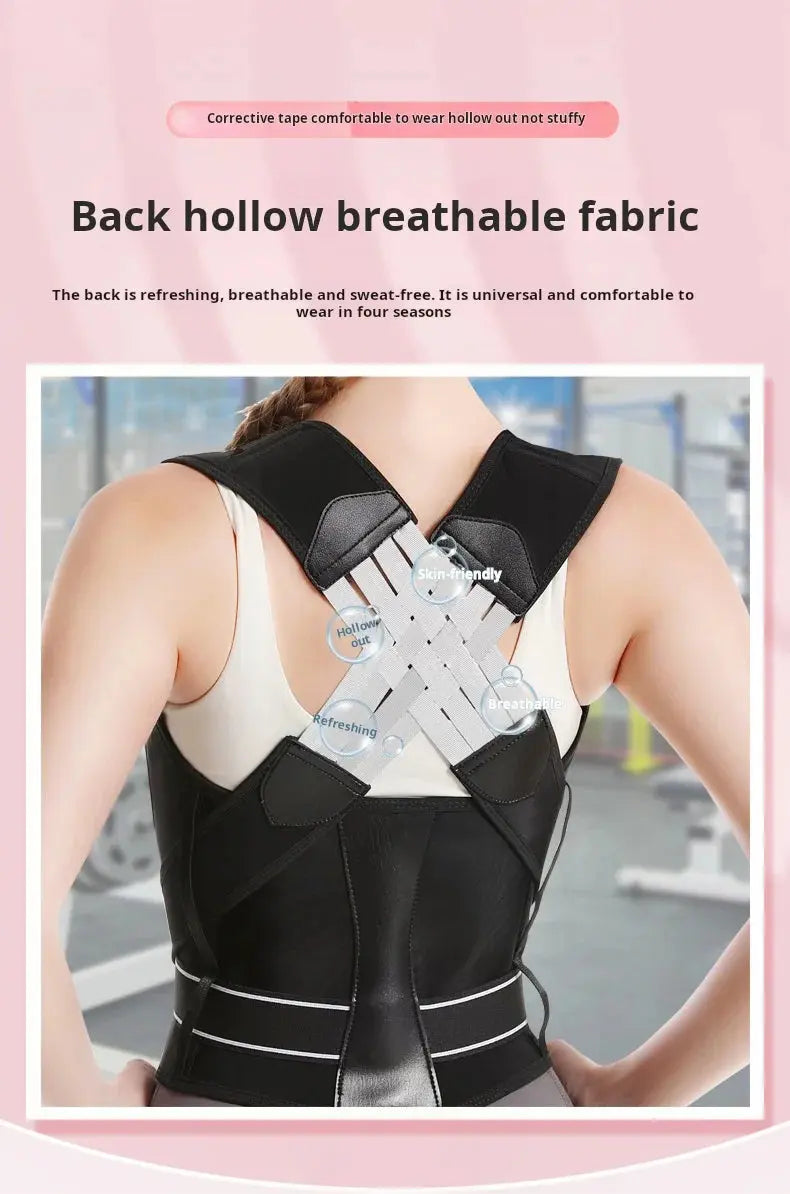 Shoulder and back posture correction with camel straps - Suncollections