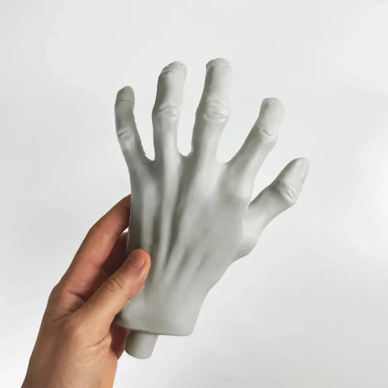 2Pcs Halloween Fake Skeleton Hands Plastic Human Hand Halloween Party Home Indoor Outdoor Decoration Haunted House Horror Props Suncollections