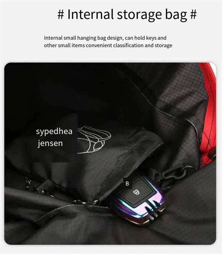 Camping Hiking Multifunctional Outdoor Folding Sports Backpack Ultra Lightweight Carrying Waterproof Nylon Fabric Fitness Bag - Suncollections