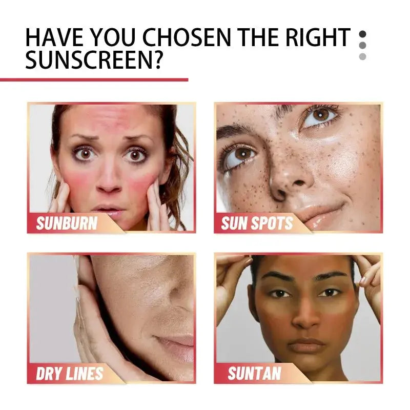 15g SPF 50+ Sun Cream Moisturize Whitening Anti Aging Face Sunscreen Refreshing Oil Control Cream Isolate Ultraviolet Face Care - Suncollections