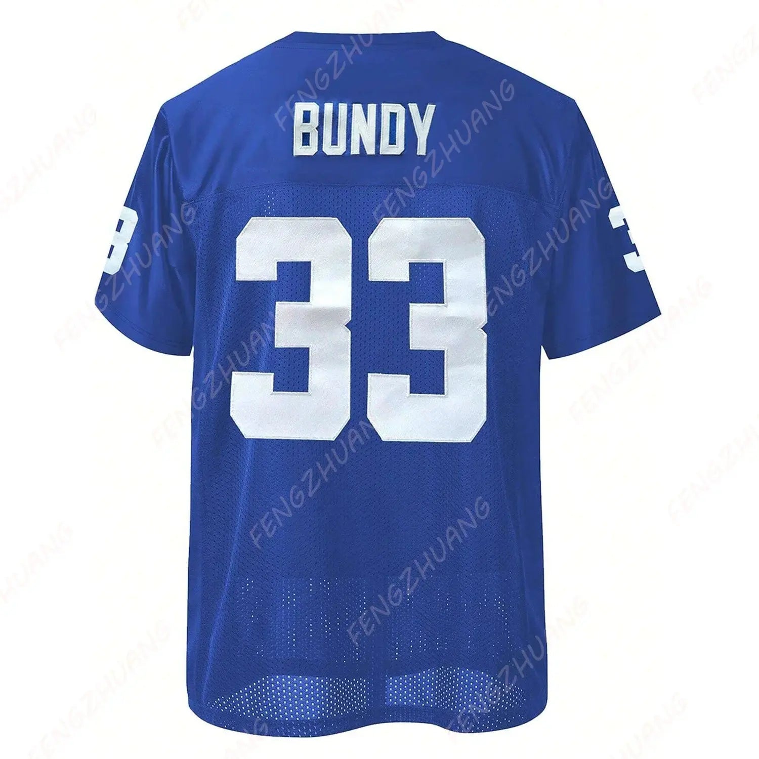 Al Bundy #33 Polk Football Jersey Sport Shirt casual Summer Outdoor Quick Drying T-shirt rugby jersey 90S Hip Hop Clothing Party - Suncollections
