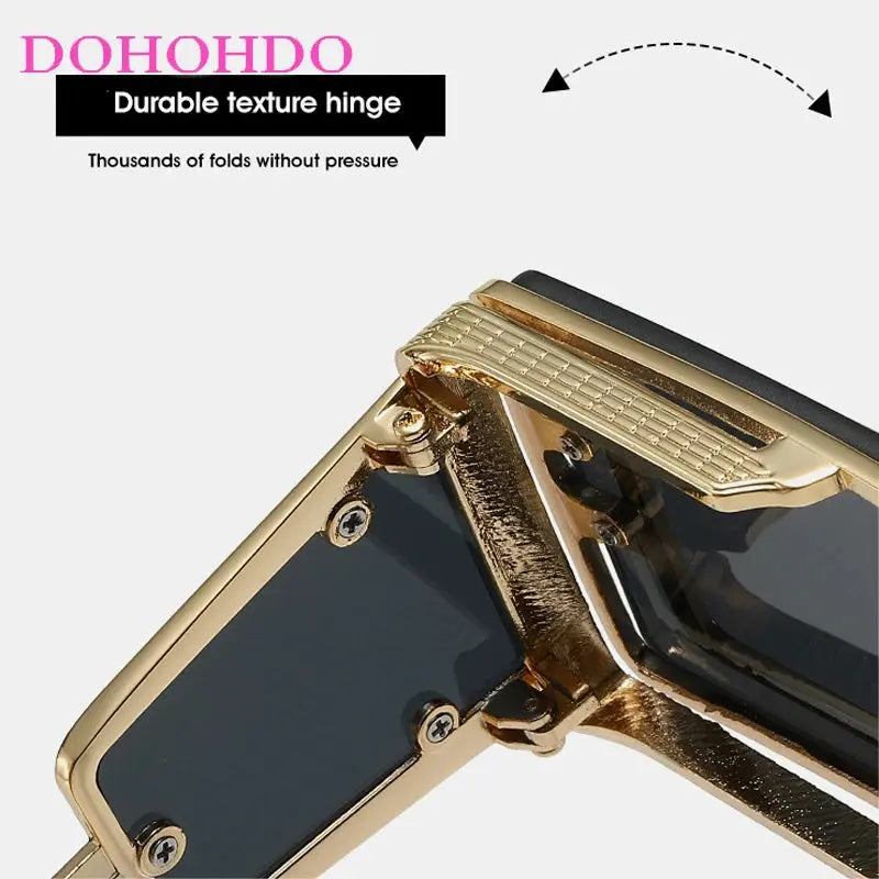 Square Punk Sunglasses Women Men Vintage Luxury Steampunk Sun Glasses Women Fashion Trendy Brand Design Driving Shades UV400 - Suncollections