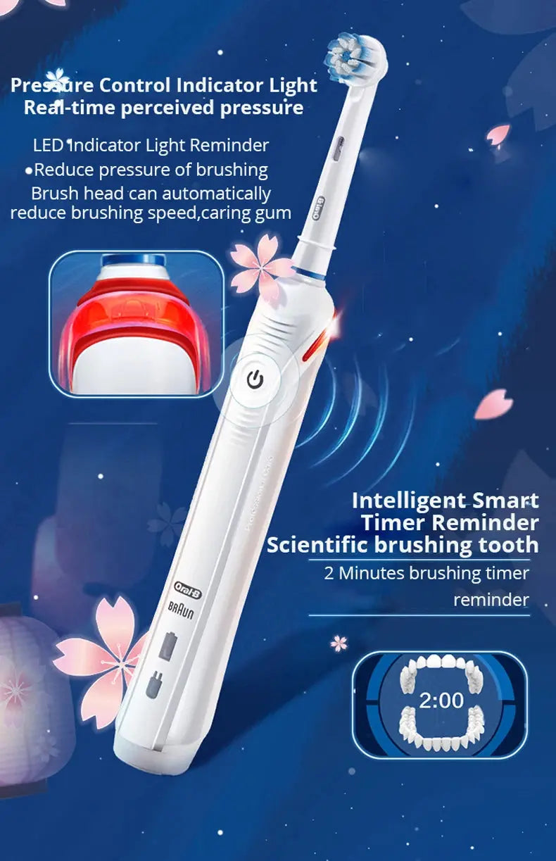 Oral B Electric Toothbrush Pro 4000 3D - Suncollections