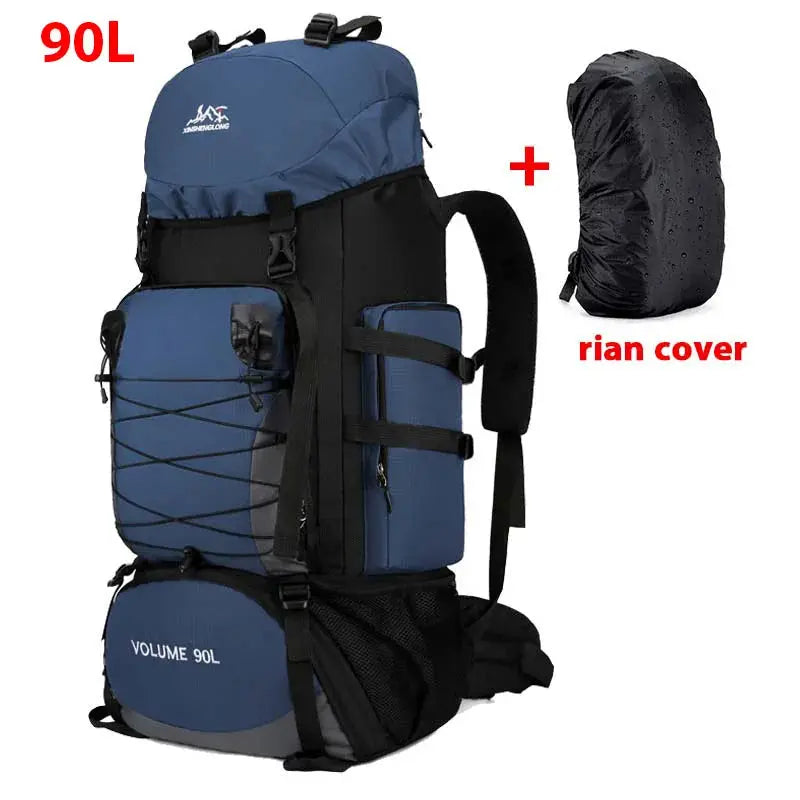 90L Travel Bag Camping Backpack Hiking - Suncollections