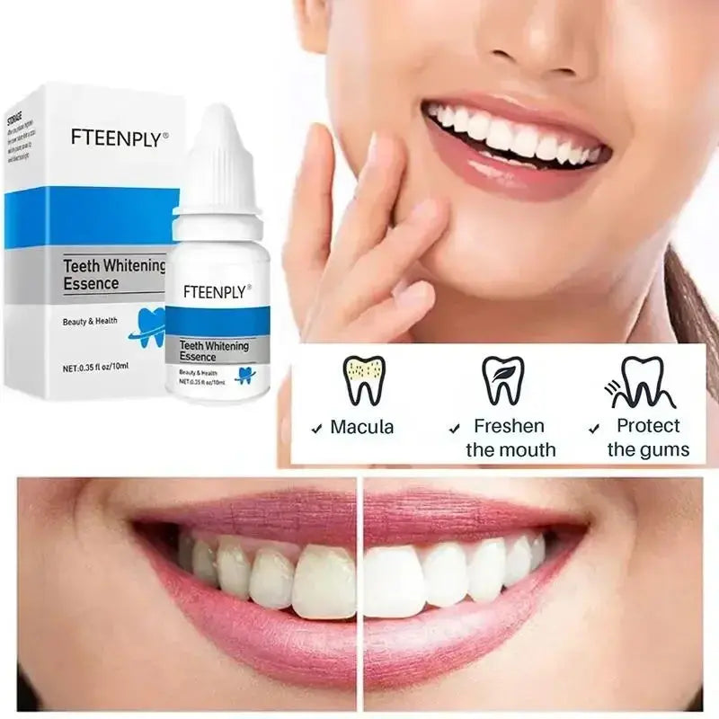 5 Days Teeth Whitening Toothpaste Remove Plaque Stains Powder Deep Cleaning Oral Hygiene Fresh Breath Brightening Tooth Care 50g - Suncollections