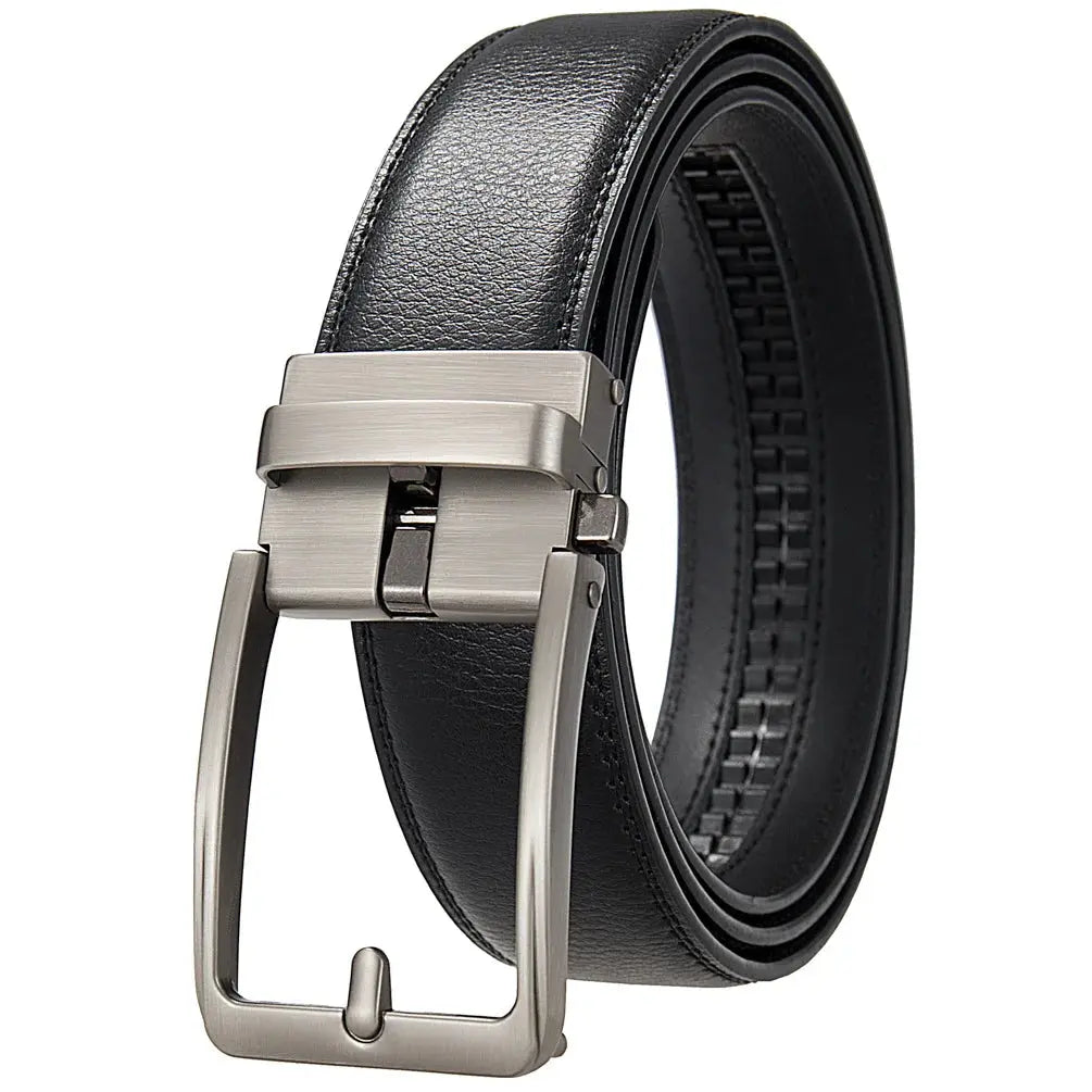 Famous Brand Belt Male Designer Automatic Buckle Genuine Leather - Suncollections