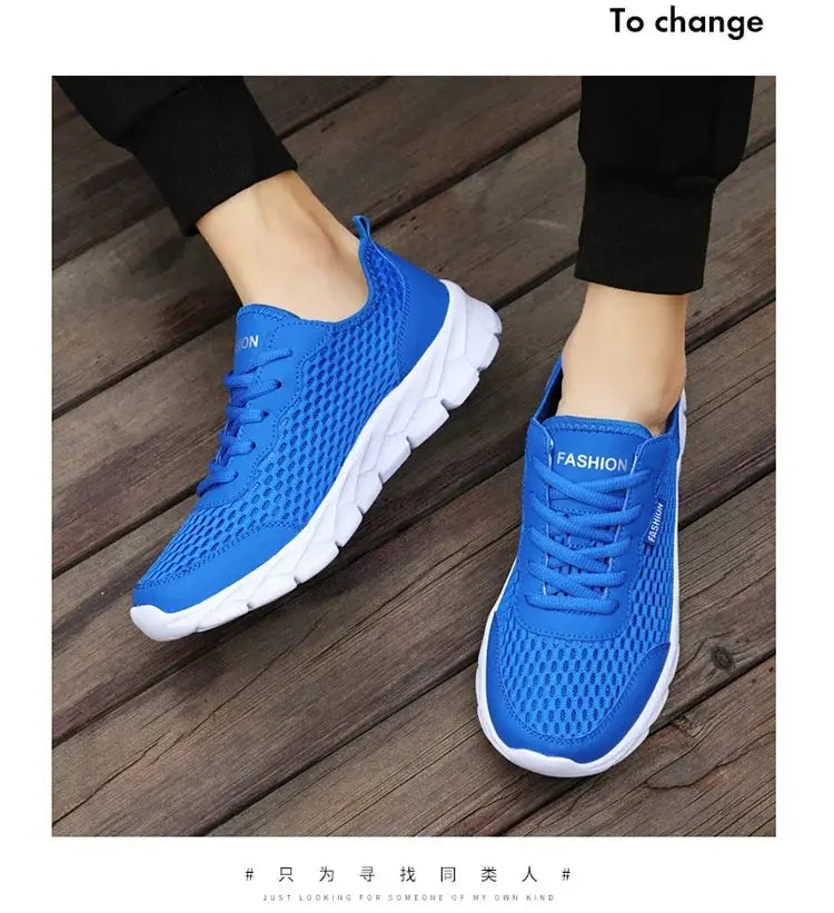 YRZL Men's Tennis Lightweight Breathable Mesh Athletic Shoes Outdoor Jogging Running Walking High Quality Sport Sneakers for Men Suncollections