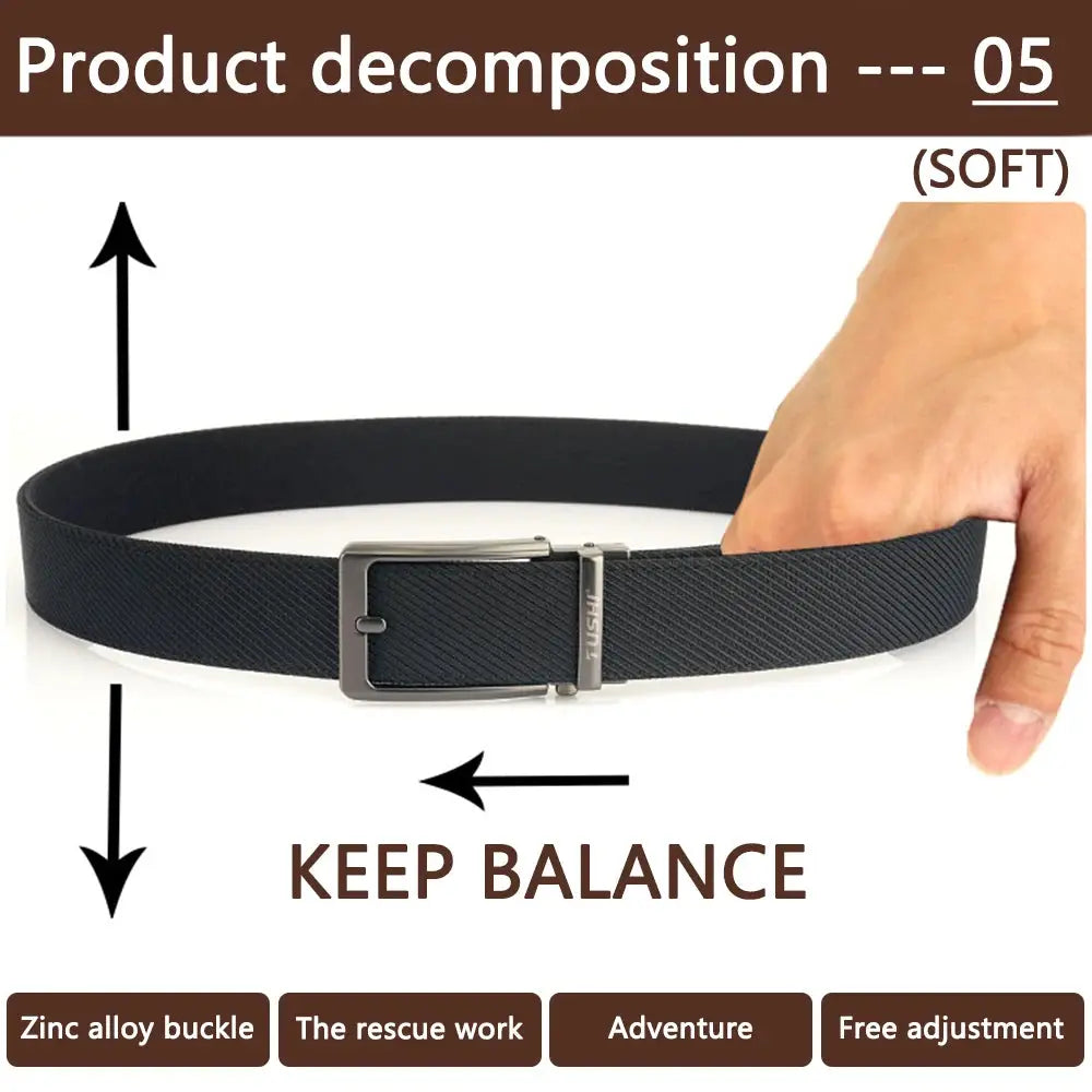 TUSHI Military Belt for Men Sturdy Nylon Metal Automatic Buckle - Suncollections